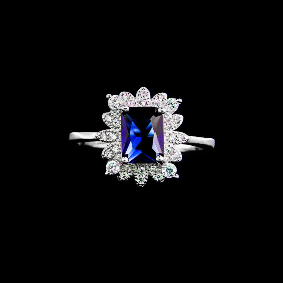 RING SILVER 925 RHODIUM-PLATED WOMAN