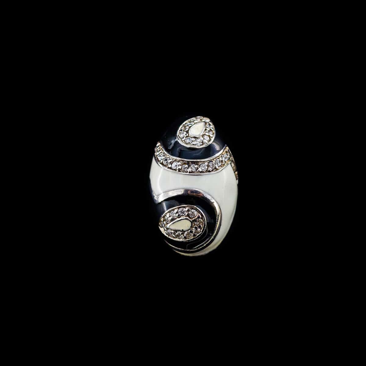 SILVER 925 WOMAN PENDANT, WITH NATURAL ENAMELS