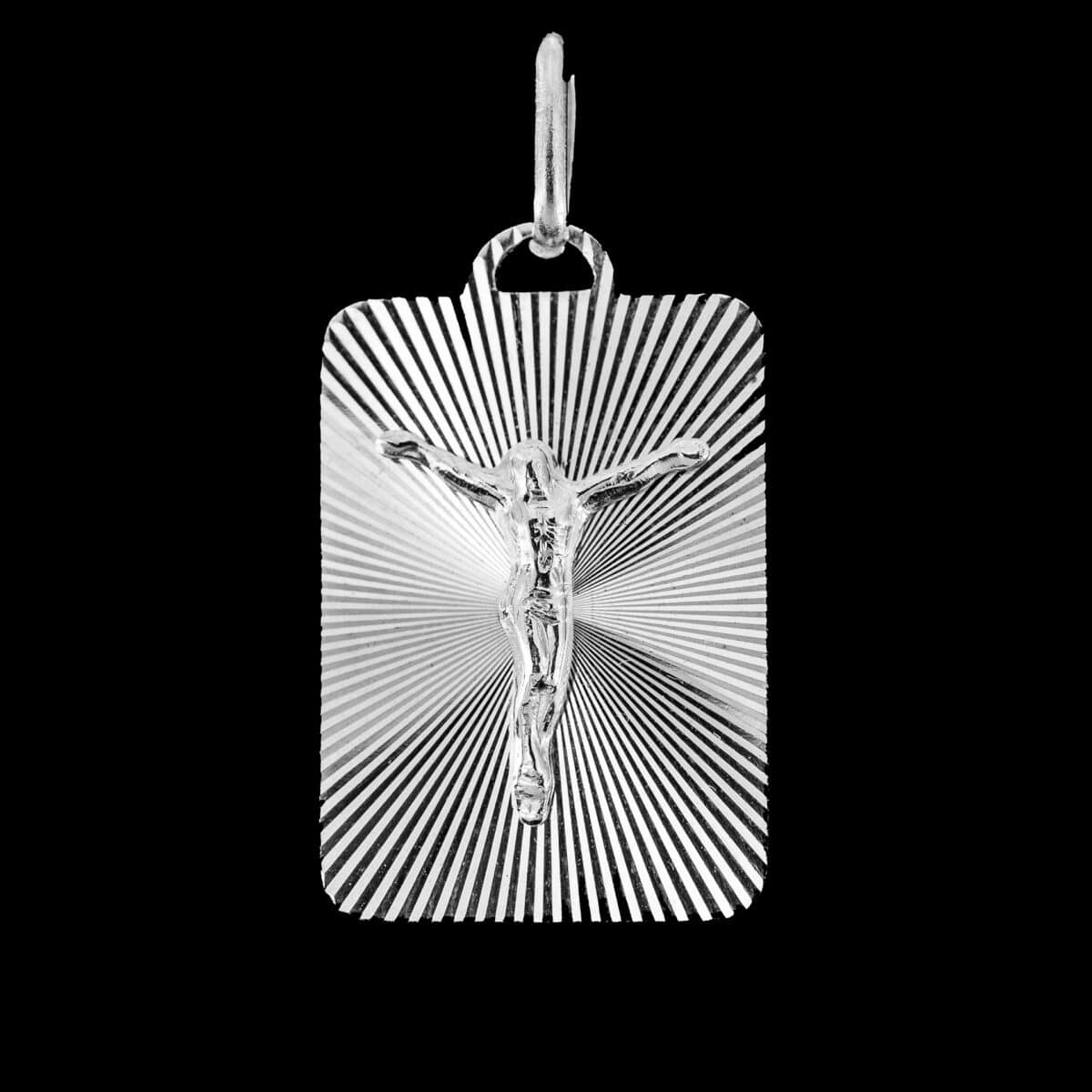 SILVER 925 CURCIFIX PENDANT WITH A