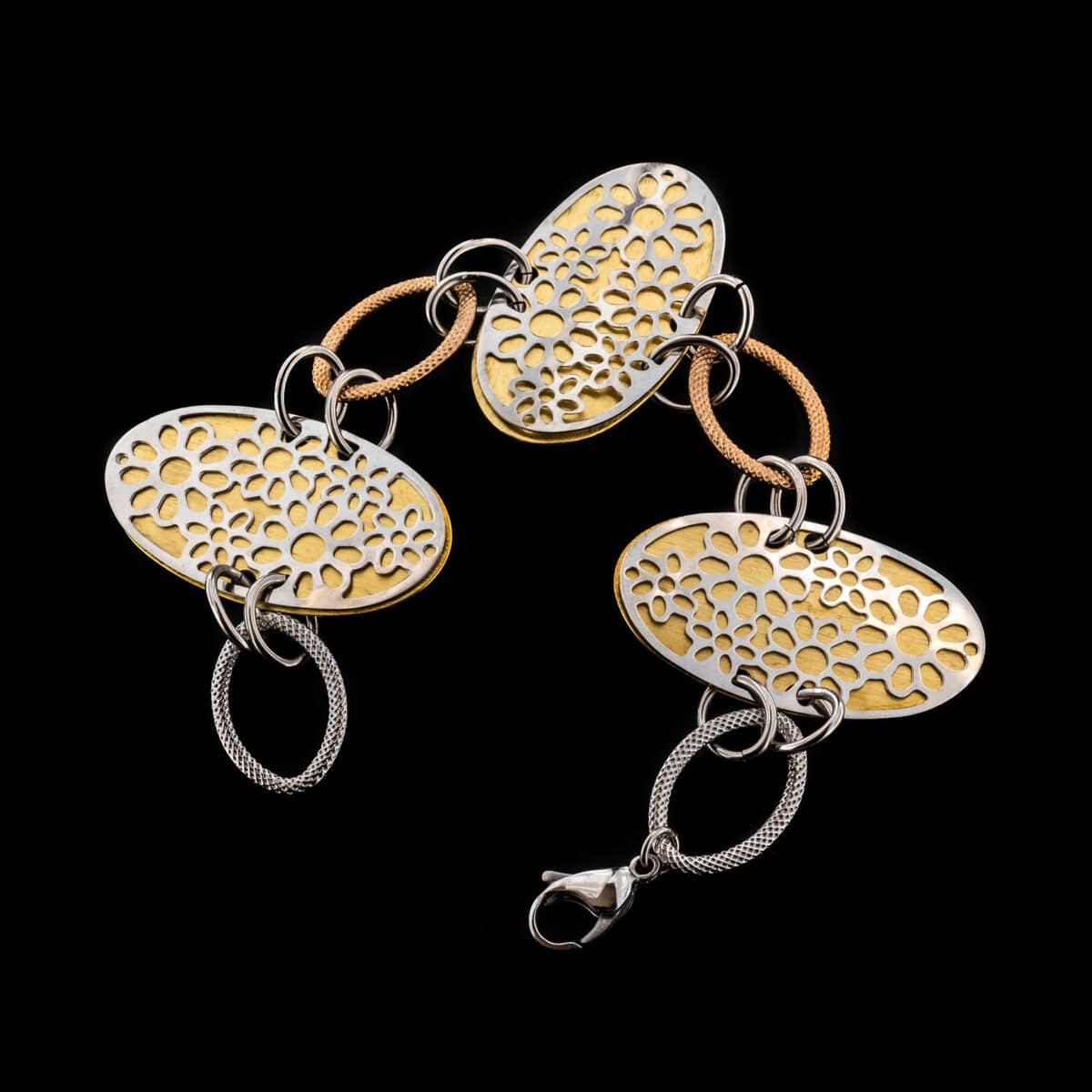 BRACELET SS TWO-TONE