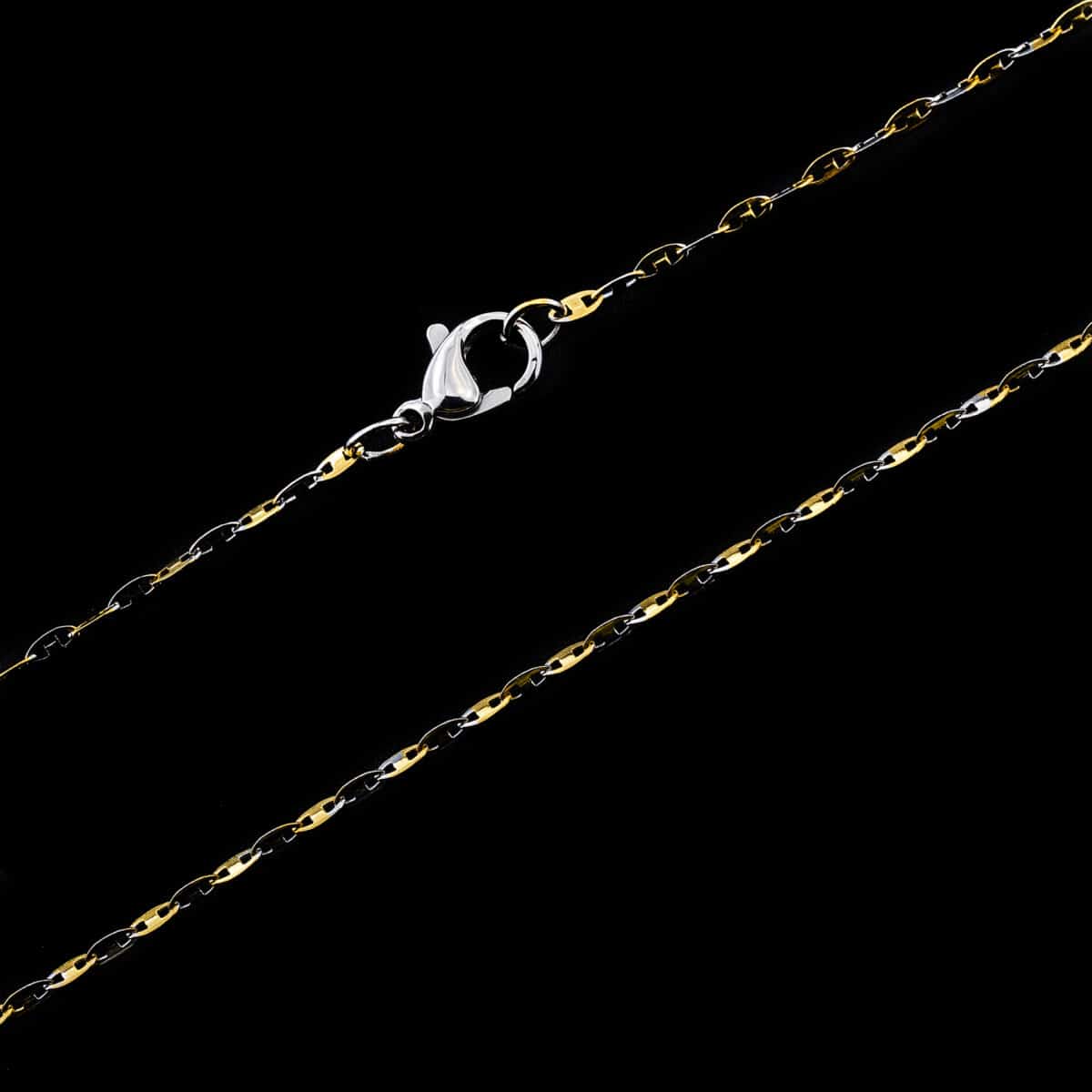 NECKLACE SS TWO-TONE