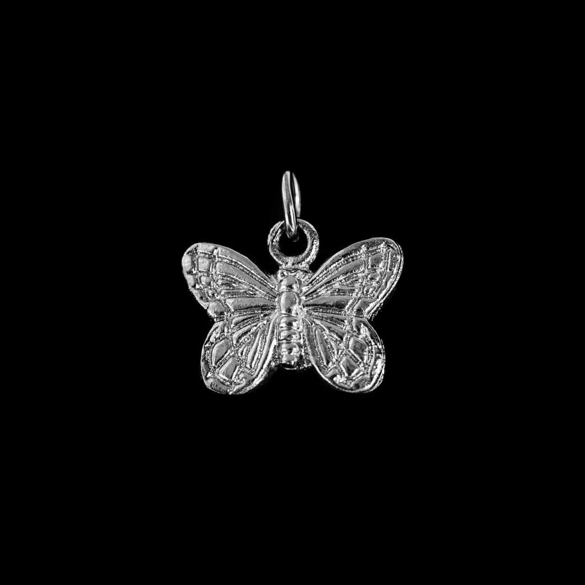 PENDANT SS W/BUTTERFLY