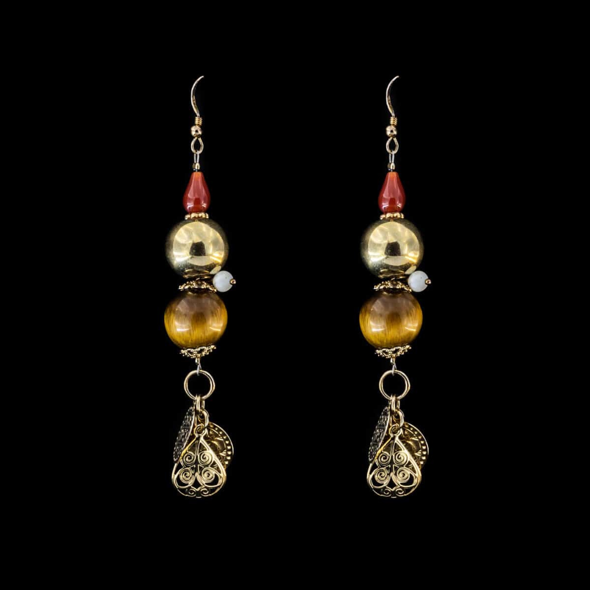 EARRINGS SILVER 925 DANGLING